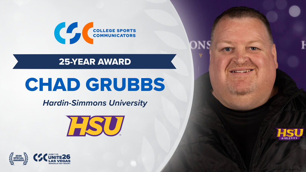2026 Special Awards Salute: Chad Grubbs - 25-Year Award